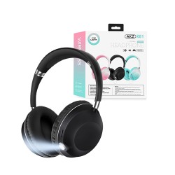 Wireless Hifi Stereo Headphones AKZ-K61 with LED for Android iOS Black Wireless Hifi Stereo Headphones AKZ-K61 with LED for Android iOS Black